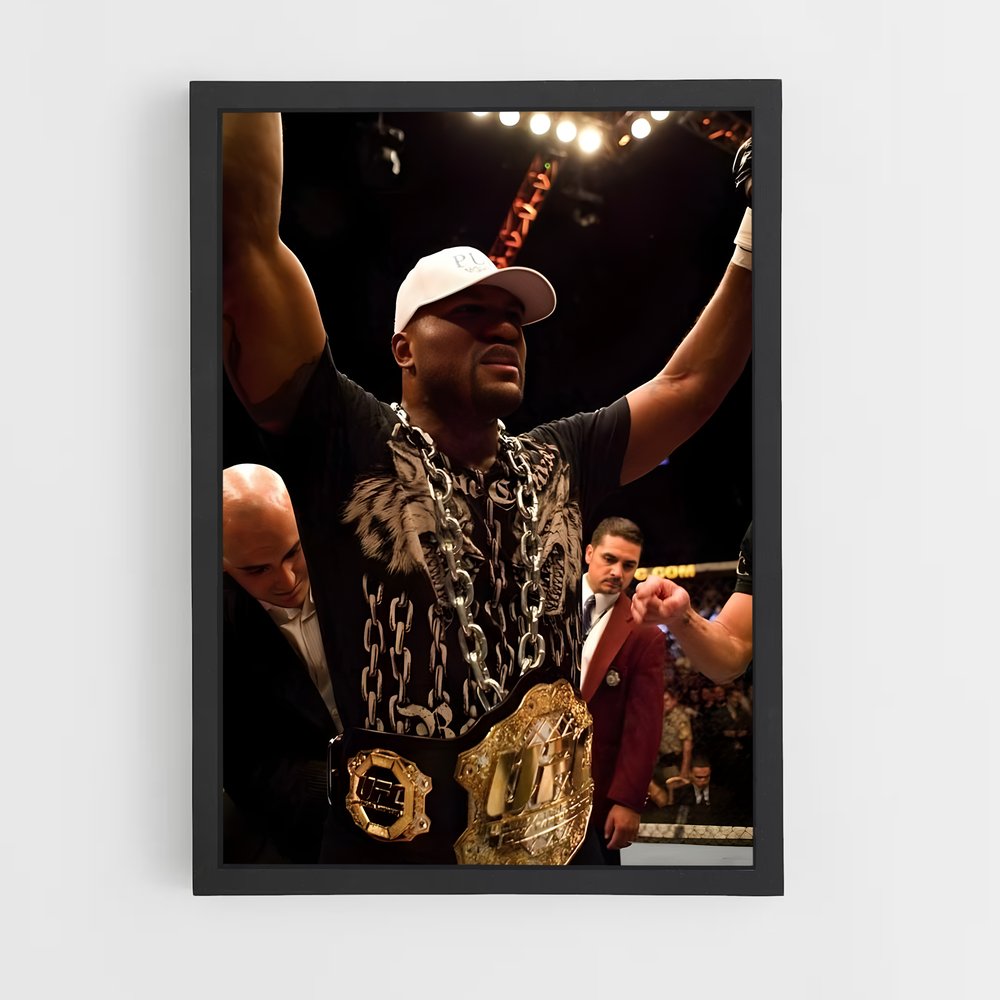 Poster Quinton rampage jackson – affiche MMA (vue 2)